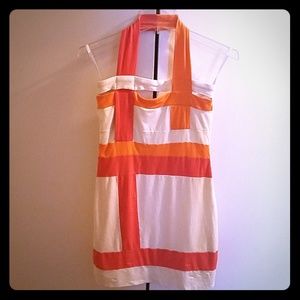 Color block Halter